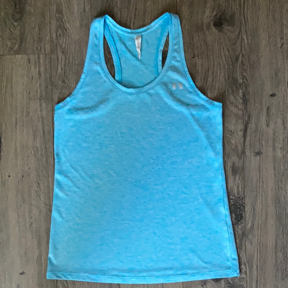 Under armor ladies racer back tank heat gear small